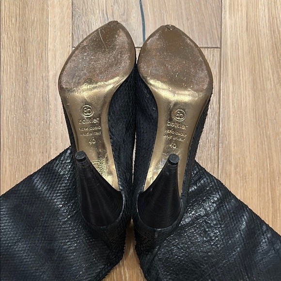 Botkier Black Knee-High Women's Boots - Picture 2 of 3